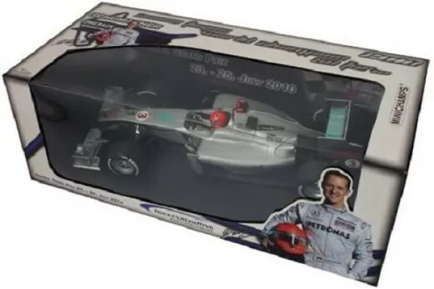 Minichamps Mercedes F1 Mgpw01 N 3 Showcar 2010 Michael Schumacher 1:18 153100273