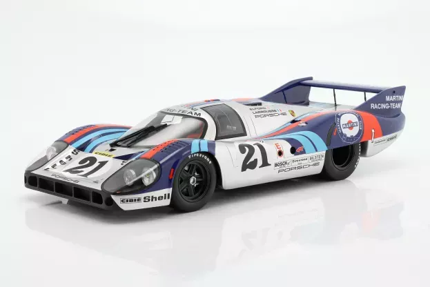 CMR Porsche 917lh 4.9l Team Martini Racing N 21 24h Le Mans 1971 Vic Elford Gerard Larrousse 1:12 CMR12013