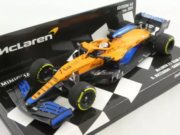 Minichamps Mclaren F1 Mcl35l Team Mclaren N 3 Bahrain Gp 2021 Daniel Ricciardo 1:43 537214303