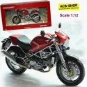 Ducati Monster S4 Motorcycle Bike 2001-03 Red 1:18 Minichamps 122120120