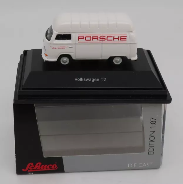 Schuco Volkswagen T2 Van Porsche 1:87 25738