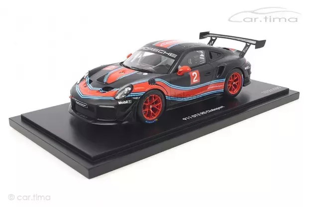 Spark Porsche 911 991-2 Gt2 Rs N 2 Clubsport Coupe 2019 Con Vetrina With Showcase 1:18 WAP0211530L