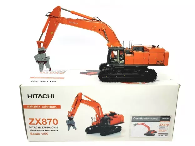 WSI Models Hitachi Hitachi Zx870 Concrete Pulve 1:50 04-1034