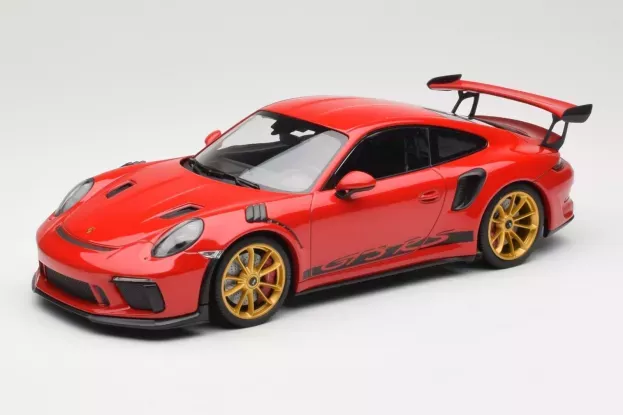 Minichamps Porsche 911 991-2 Gt3 Rs 2019 Golden Rims 1:18 155068220