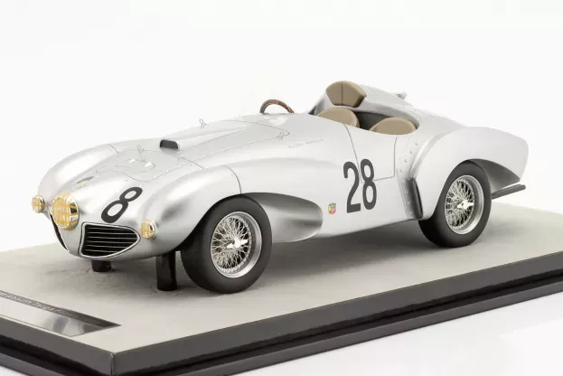 Tecnomodel Ferrari 166mm Abarth Spider N 28 Targa Florio 1953 G.musitelli 1:18 TM18-209C