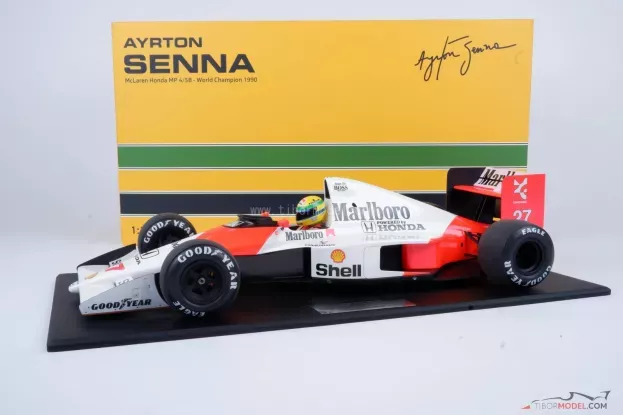Minichamps Mclaren F1 Mp4 5b Honda V10 Team Marlboro N 27 World Champion Season 1990 Ayrton Senna 1:12 547901227