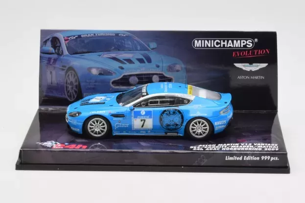 Minichamps Aston Martin Vantage V12 N 7 24h Nurburgring 2009 Bez Meaden Porritt Mathai 1:43 437091307