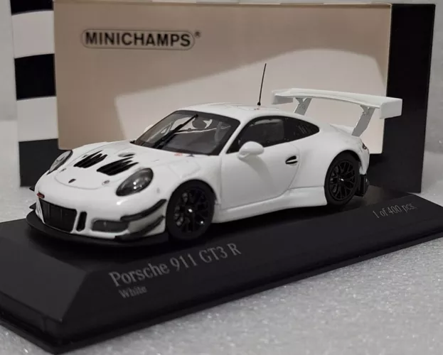 Minichamps Porsche 911 991 Gt3 R Plain Body Version 2018 1:43 413186799