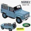 Land Rover Defender 1995 Blue & White 1:43 Norev 845107