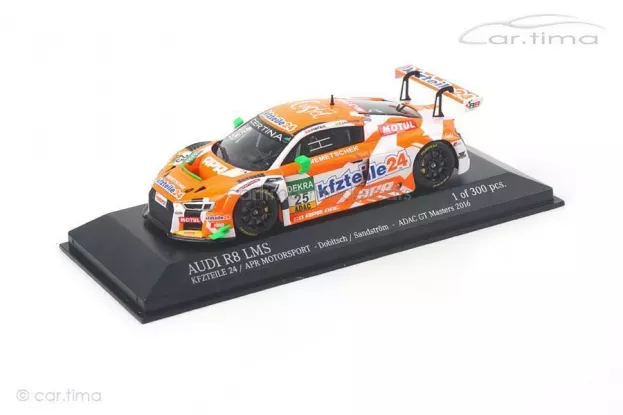 Minichamps Audi R8 Lms Team Apr Motorsport N 25 Adac Gt Masters 2016 Dobitsch Sandstrom 1:43 437161125