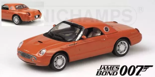 Minichamps Ford Thunderbird 1999 007 James Bond Die Another Day La Morte Puo' Attendere 1:43 400082130