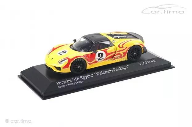 Minichamps Porsche 918 Spyder N 2 Weissack Package W Kyalami Racing Design 2015 1:43 410062134