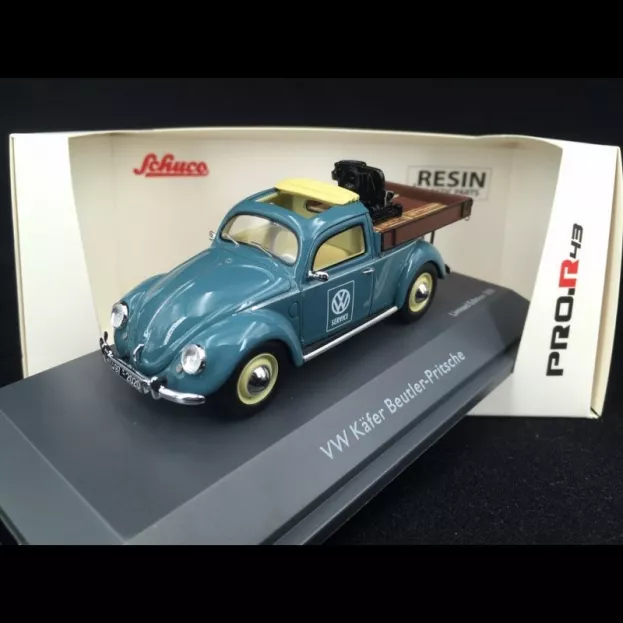 Schuco Volkswagen Beetle Kafer Pick-up Vw Service 1951 1:43 450911500
