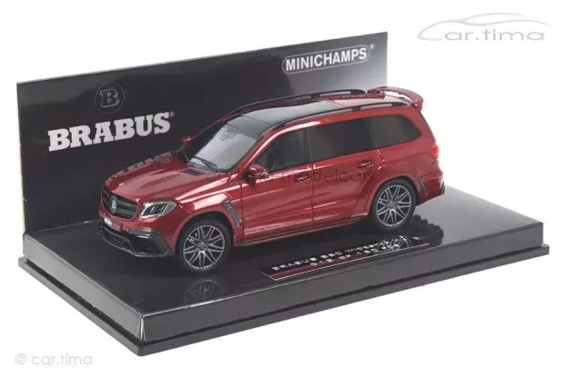 Minichamps Mercedes Gls-class 6.0 Biturbo 850 Brabus 850cv Widestar 2017 1:43 437037362