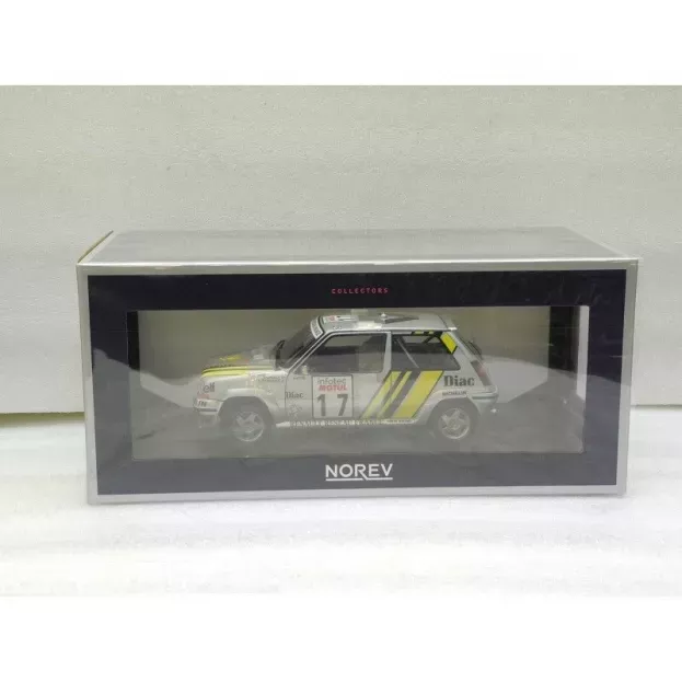 Norev Renault R5 Supercinque Gt Turbo N 17 Rally Tour De Corse 1989 Ragnotti Thimonier 1:18 185215