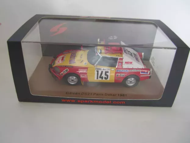 Spark Citroen Ds23 Pick-up Closed N 45 Rally Dakar 1981 B.roncin P.quenti P.darmendrail 1:43 S5538