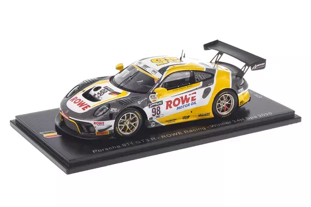 Spark Porsche 911 991-2 Gt3 Team Rowe Racing N 98 Winner 24h Spa 2020 L.vanthoor N.tandy E.bamber 1:43 SB370