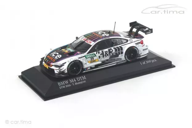 Minichamps Bmw 4-series M4 f82 Team Rbm N 31 Season Dtm 2016 T.blomqvist 1:43 410162431