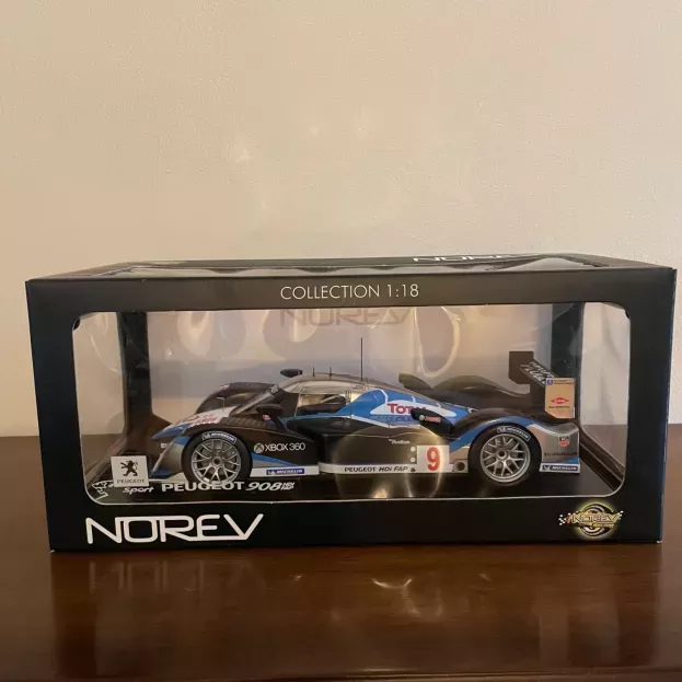 Norev Peugeot 908 Hdi Fap 5.5l Turbo V12 Team Peugeot Sport Total N 9 Winner 24h Le Mans 2009 D.brabham M.gene A.wurz 1:18 184796
