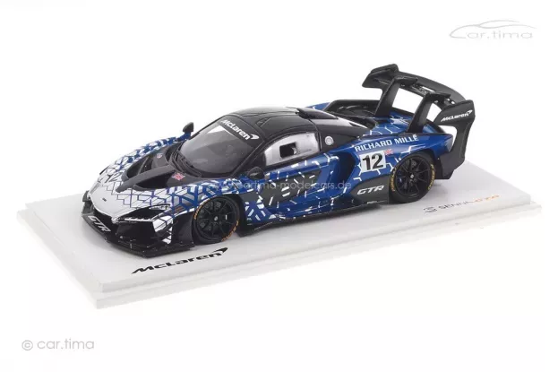 Truescale Mclaren Senna Gtr N 12 Richard Mille 2019 1:43 15QA107CP