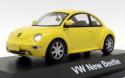 Schuco 1/43 Scale Model Car 04532 - VW New Beetle - Yellow