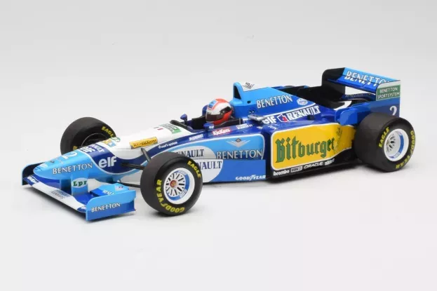 Minichamps Benetton F1 B195 Renault N 2 Winner England Silverstone Gp 1995 J.herbert 1:18 110950802