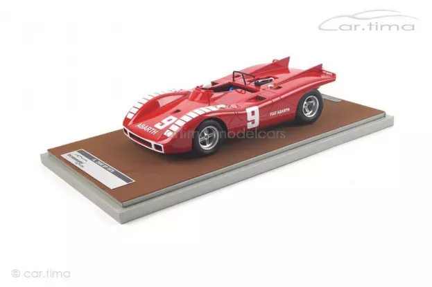 Tecnomodel Abarth 2000sp N 9 Mugello 1971 N.vaccarella 1:18 TM18-59D
