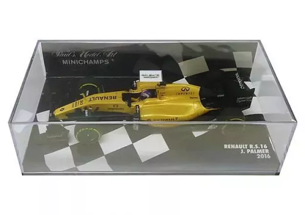 Minichamps Renault F1 Rs16 N 30 Race Version 2016 J.palmer 1:43 417160030