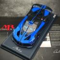 MR Collection 1/18 Bugatti Bolide Resin car model Blue / carbone BUG014 LE649