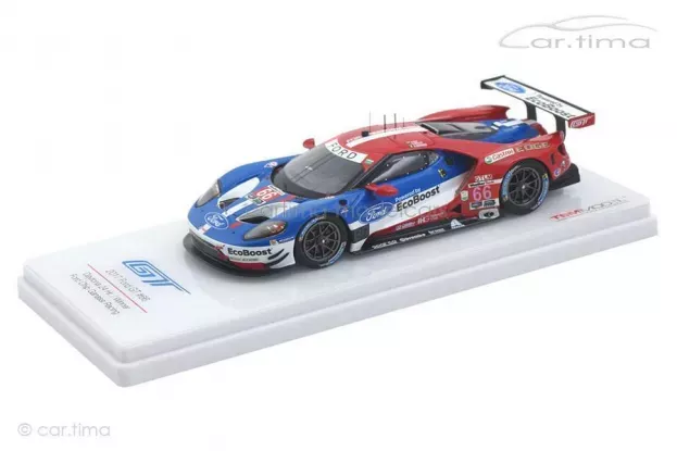 Truescale Ford Gt 3.5l Turbo V6 Team Ford Chip Ganassi Uk N 66 Winner Gtlm Class 24h Daytona 2017 D.muller J.hand S.bourdais 1:43 TSM430264