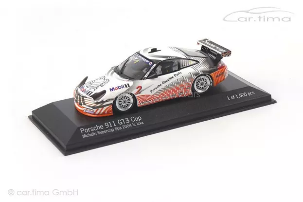 Minichamps Porsche 911 996 Gt3 Cup Mobil1 N 2 Michelin Supercup Spa 2004 V.ickx 1:43 WAP020XXX15