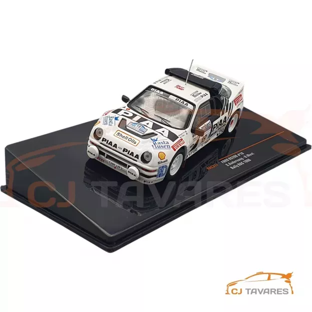 IXO Models Ford Escort Rs200 N 18 Rally Rac Lombard 1986 S.andervang D.west 1:43 RAC317