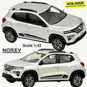 Dacia Spring Comfort 2022 Eclair Silver Metallic 1:43 Norev 509060