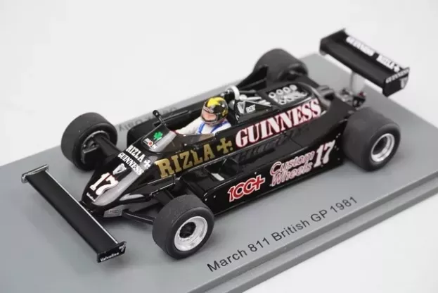 Spark March F1 811 N 17 English Gp 1981 D.daly 1:43 S7171