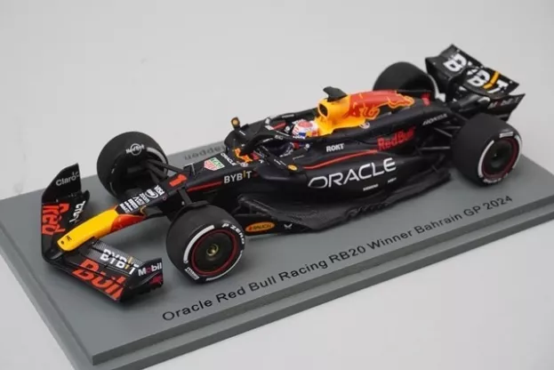 Spark Red Bull F1 Rb20 Team Oracle Red Bull Racing N 1 Winner Bahrain Gp 2024 Max Verstappen 1:43 S9519