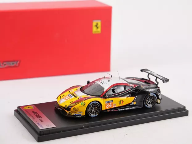 Looksmart Ferrari 488 Gte 3.9l Turbo V8 Team Jmw Motorsport N 84 Winner Lmgte Am Class 24h Le Mans 2017 R.smith W.stevens D.vanthoor 1:43 LSLM076