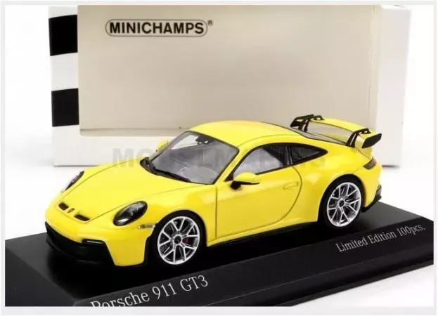 Minichamps Porsche 911 992 Gt3 Coupe 2020 Silver Rims 1:43 413069206
