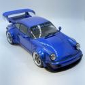GT Spirit 1990 PORSCHE 911 964 RWB COUPE BLUE ZM100 LE 504pcs 1:18! RARE!