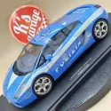 AUTOart 1/18 Lamborghini Gallardo Police Car 372 Blue 74576