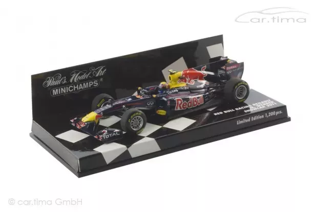 Minichamps Red Bull F1 Rb7 N 2 Showcar 2011 M.webber 1:43 410110072