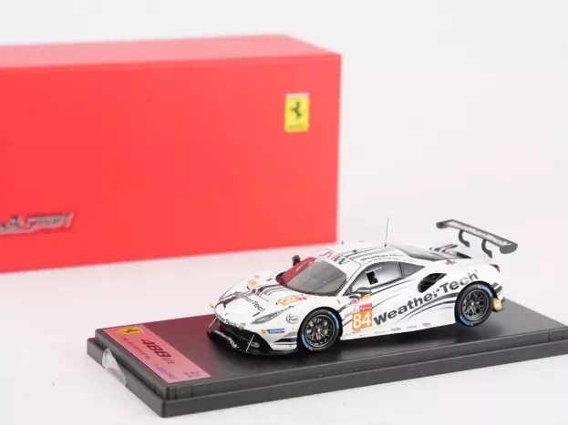 Looksmart Ferrari 488 Gte 3.9l Turbo V8 Team Jmw Motorsport N 84 24h Le Mans 2018 L.griffin C.macneil J.segal 1:43 LSLM088