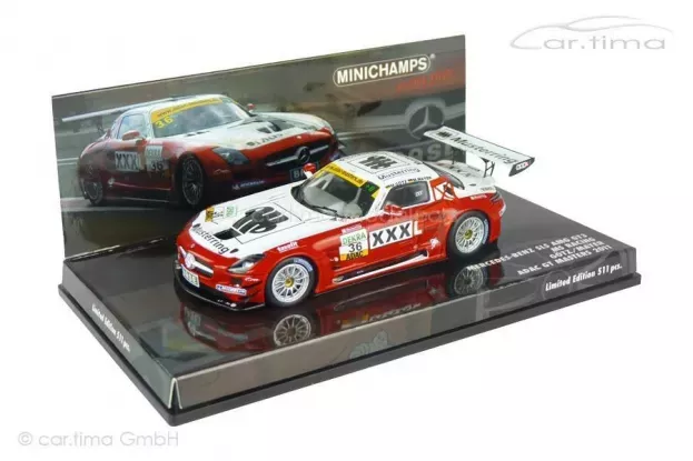 Minichamps Mercedes Sls Amg Gt3 Ms Racing N 36 Adac Gt Masters 2011 Goetz Mayer 1:43 437110336