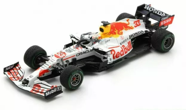 Spark Red Bull F1 Rb16b Honda Ra620h Team Red Bull Racing N 33 2nd Turkish Gp 2021 Max Verstappen 1:43 S7696