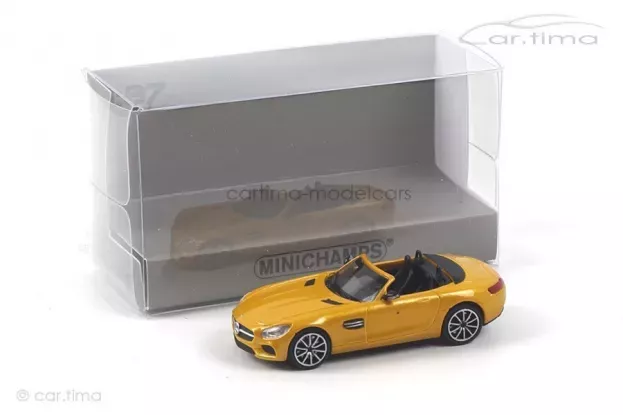 Minichamps Mercedes Gts Amg Spider Open 2015 1:87 870037132