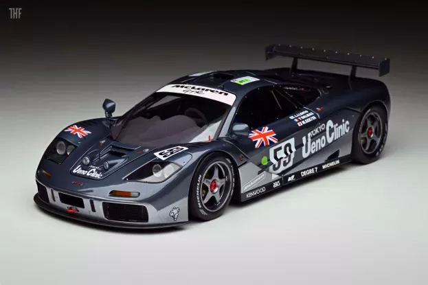 Truescale Mclaren F-1 Gtr Team Kokusai Kaihatsu Racing N 59 Winner 24h Le Mans 1995 Y.dalmas M.sekiya Jj.lehto 1:18 TSM131805
