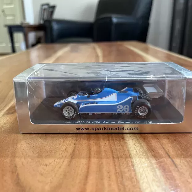 Spark Ligier F1 Js11-15 N 26 Winner German Gp 1980 Jacques Laffite 1:43 S1725