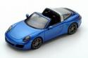 Spark Model Porsche 911 Targa 4S 2017 Blue 1:43 S4977