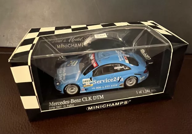 Minichamps Mercedes Clk-class Amg Team Rosberg N 42 Dtm 2003 S.mucke 1:43 400033242