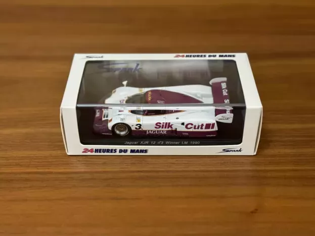 Spark Jaguar Xjr12 7.0l V12 Team Silk Cut Jaguar T.w.racing N 3 Winner 24h Le Mans 1990 John Nielsen Price Cobb Martin Brundle 1:43 43LM90