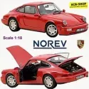 Porsche 911 Carrera 2 Type: 964 Coupe 1990-94 Red 1:18 Norev 187320